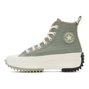 Converse platform worn twice